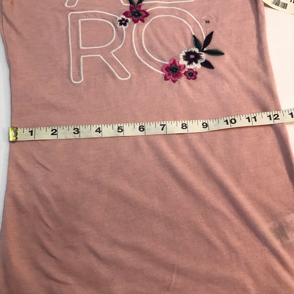 New With Tags Aeropostale Classic Short Sleeve Tee Pink Size XS - Picture 6 of 9